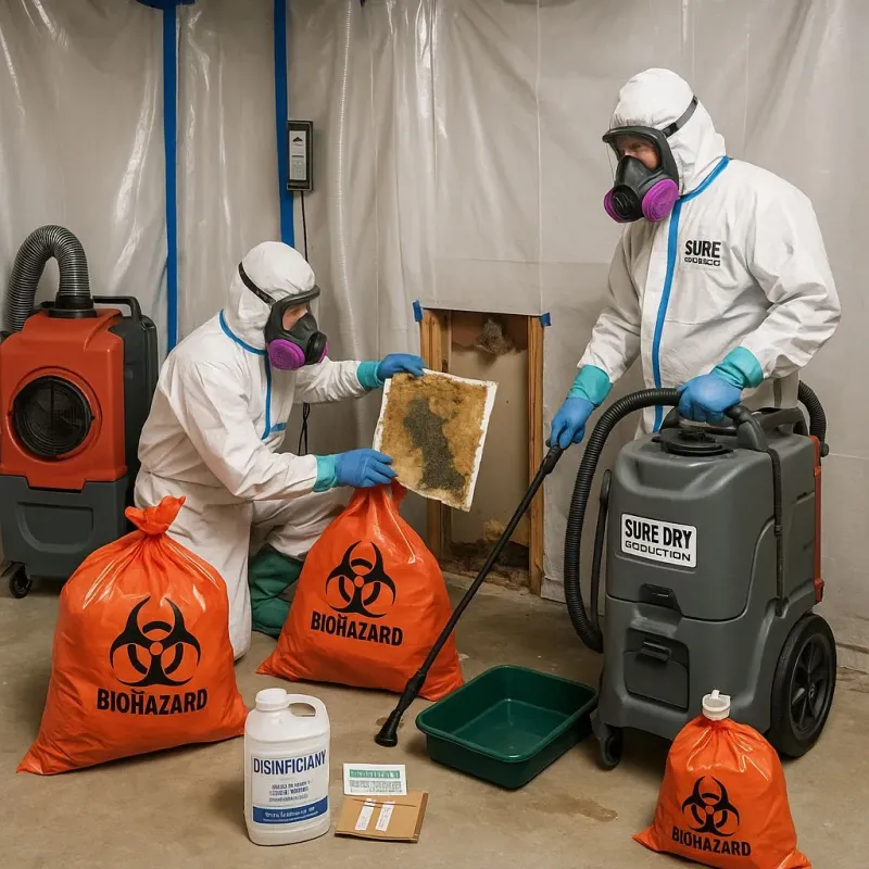 Contaminated Water Handling Protocols process in Cleveland, WI