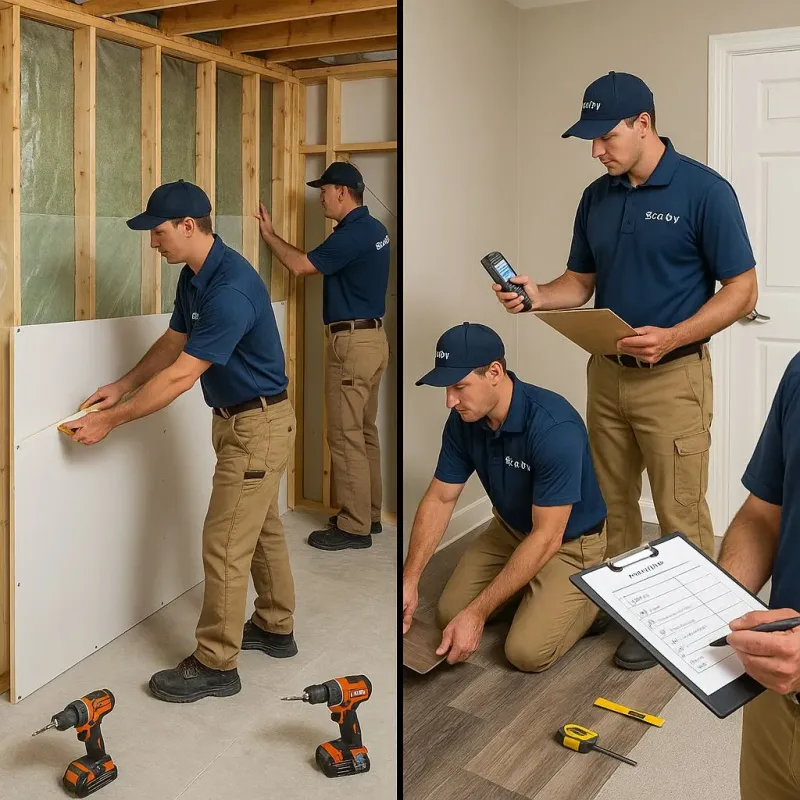 Repairs and Reconstruction process in Cleveland, WI